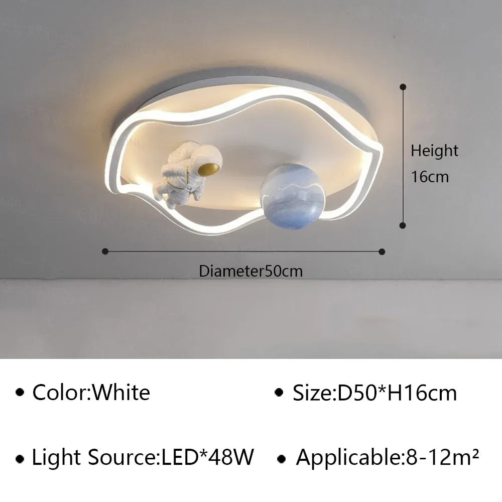 Modern cartoon LED lights children's rooms ceiling lights bedrooms study rooms creative home decoration indoor lighting fixtures
