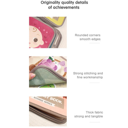 Baby Books Toys Cloth Books Children Learning Games Educational Toys Baby Early Education Toys Parent-Child Interaction