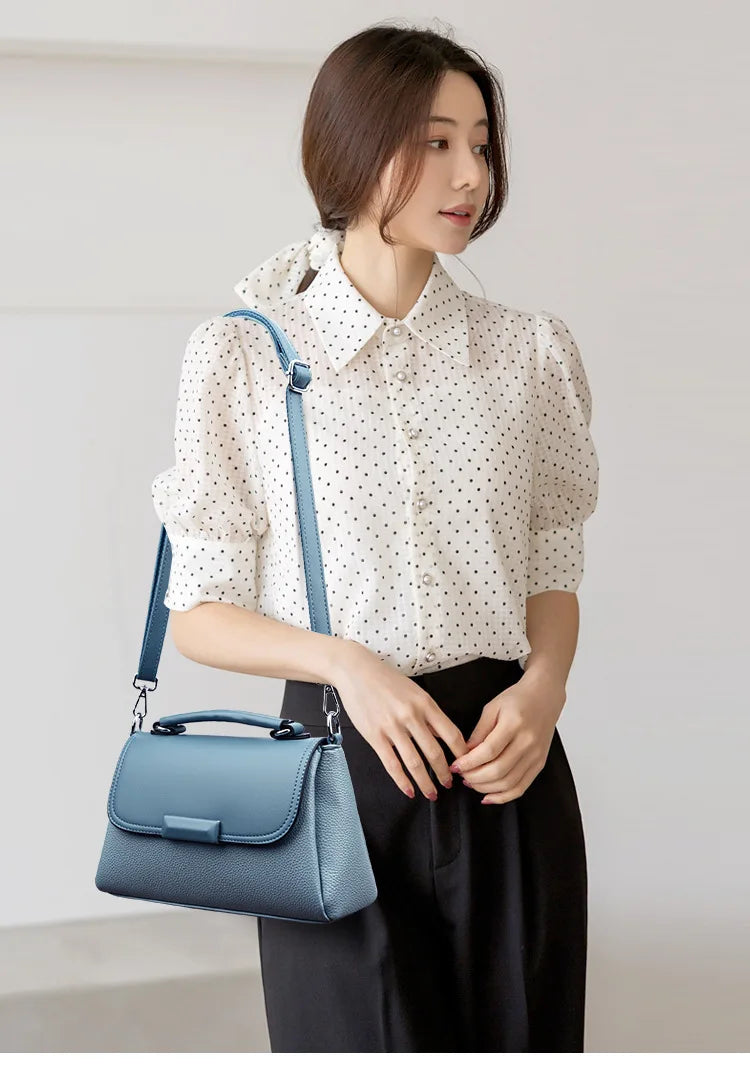 New Women's Bags, High-End Niche Crossbody Bags for Autumn and Winter, Fashionable Water-Repellent Handbags, Simple and Versatile Casual Bags, Work and Commuting Bags, Shopping Bags