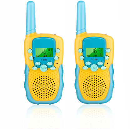 Walkie Talkies for 3-12 Year Old Girls Boys Toys with Backlit LCD Flashlight, 3 Miles Range for Outside, Camping, Hiking