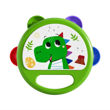 Baby Hand Drum Toys Montessori Musical Instruments Tambourine for Toddlers 1-3 Early Learning Percussion Music Toy