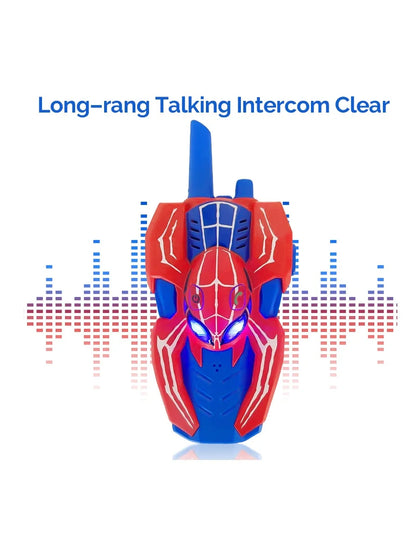 Spider Walkie Talkie for Kids, 2 Pack, Long Range Communication, Adventure Game Toy
