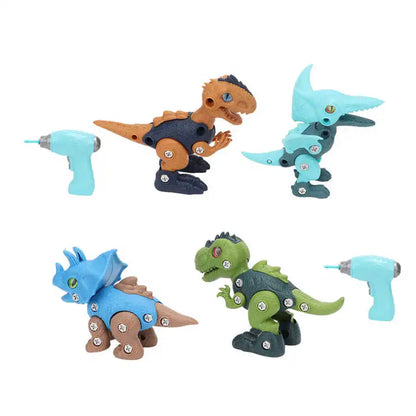Bricks Toys Dinosaur Assemble Toy Develop Hand On Ability Educational Take Apart Animal Toys for Kids