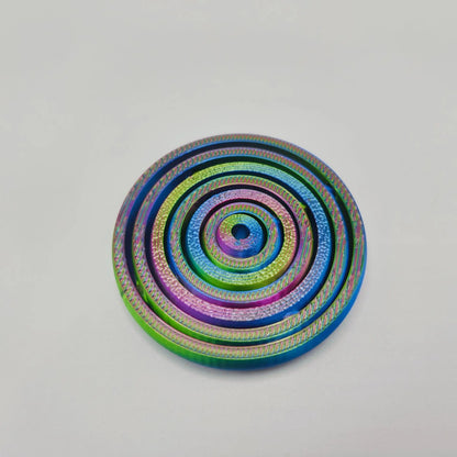 3D Printed Rotating Ball Toy O-Shaped Universal Fingertip Gyroscope Gravity Rotation Anxiety Relief Decompression Cool Toy
