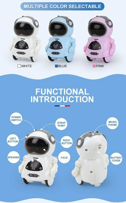 Electronic Toy Robot Smart AI Desktop Pet Emotional Intelligent Companion Touch Intractive Toys Adult Robots Fun Gifts
