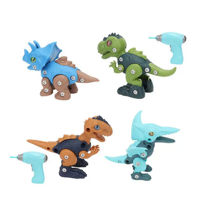 Bricks Toys Dinosaur Assemble Toy Develop Hand On Ability Educational Take Apart Animal Toys for Kids