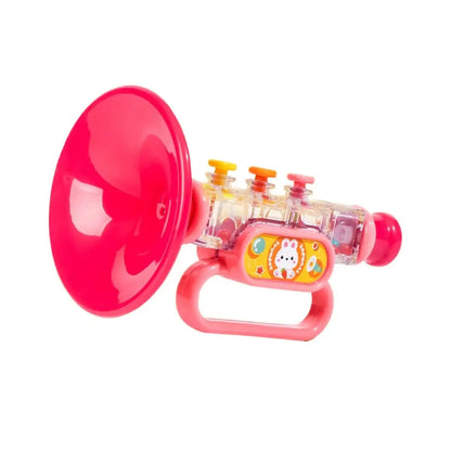 Children's trumpet toy, blowing music, playing instruments, harmonica, whistle, male and female toys