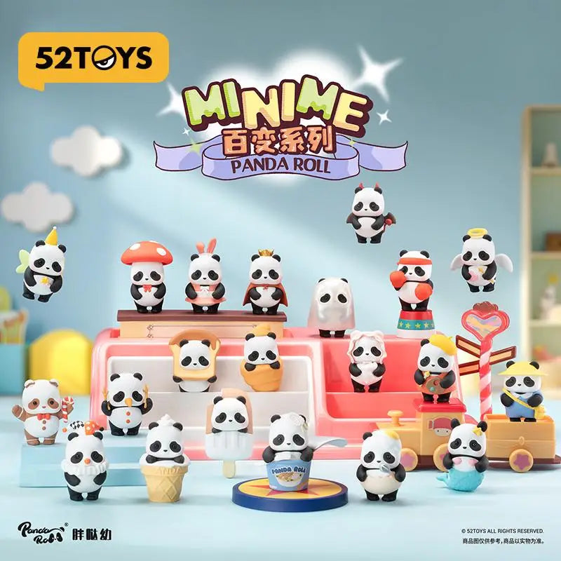 52TOYS PandaRoll Fat Baby Blind Box Mini Trendy Play Toy for Girls Cute Grain Versatile Series Birthday Desktop Gift
