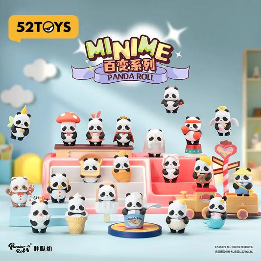 52TOYS PandaRoll Fat Baby Blind Box Mini Trendy Play Toy for Girls Cute Grain Versatile Series Birthday Desktop Gift