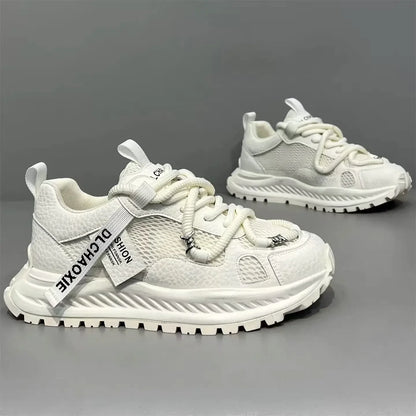 New Men Running Shoes Mesh Breathable Sneakers Lightweight Cushioning Non Slip Outdoor Sports Footwear Large Size Daily Walking