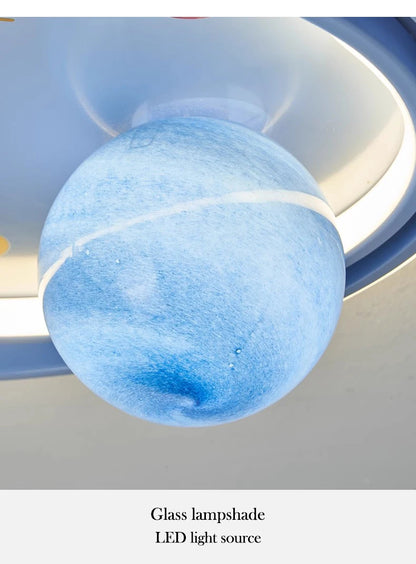 Children's Bedroom Ceiling Lights LED Moon Astronaut Unicorn Light Warm Romantic Baby Room Boy Girl Bedroom Ceiling Lamps