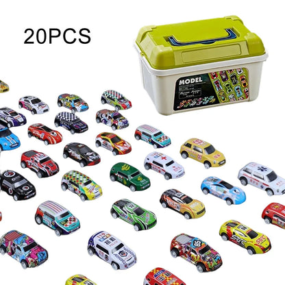 Toy Car Alloy Car Children Boy Baby Pull Back Car Gift Educational Set Mini Model Diecast Cars Kit Toys for Boys Birthday Gifts