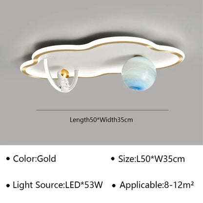 Modern cartoon LED lights children's rooms ceiling lights bedrooms study rooms creative home decoration indoor lighting fixtures