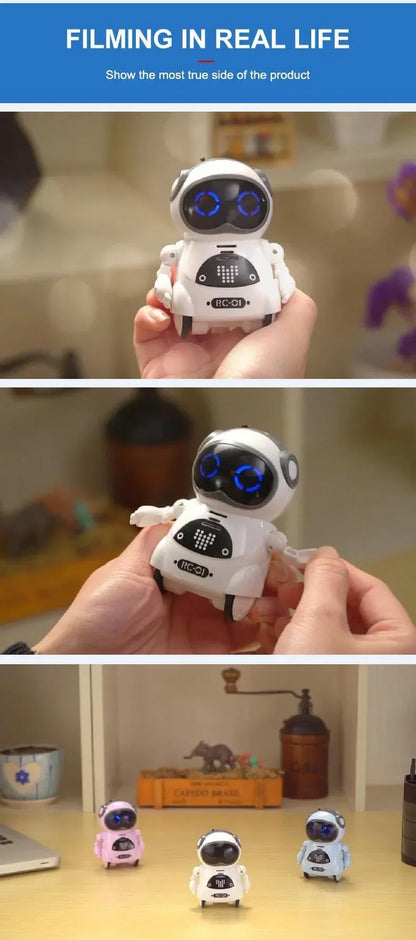 Electronic Toy Robot Smart AI Desktop Pet Emotional Intelligent Companion Touch Intractive Toys Adult Robots Fun Gifts