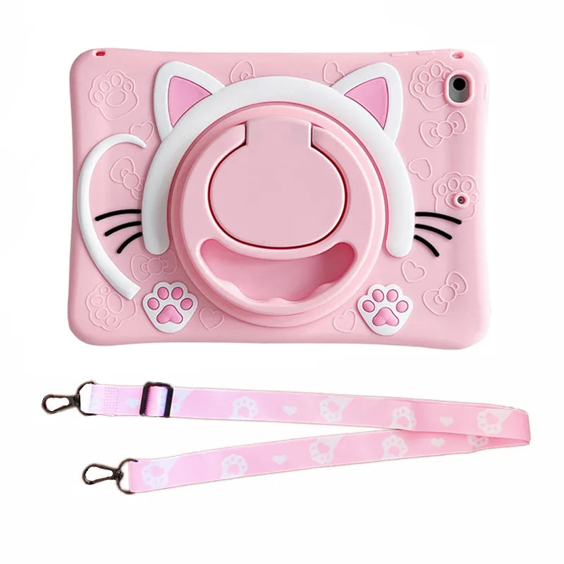 For iPad 10.2 7th 8th 9th 10th 2022 360 Rotating Stand Cover Case For iPad Air 5 4 2022 Mini 1 2 3 4 5 6 9.7 6th Pro 11 2020